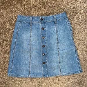 Mossimo Supply Co. blue jean skirt size 0